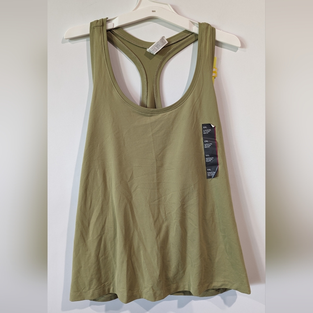 All in Motion Moisture Wicking Green Tank Tank Top
